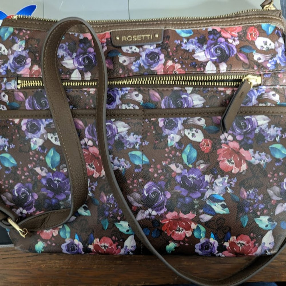 Rosetti Floral Crossbody Bag
